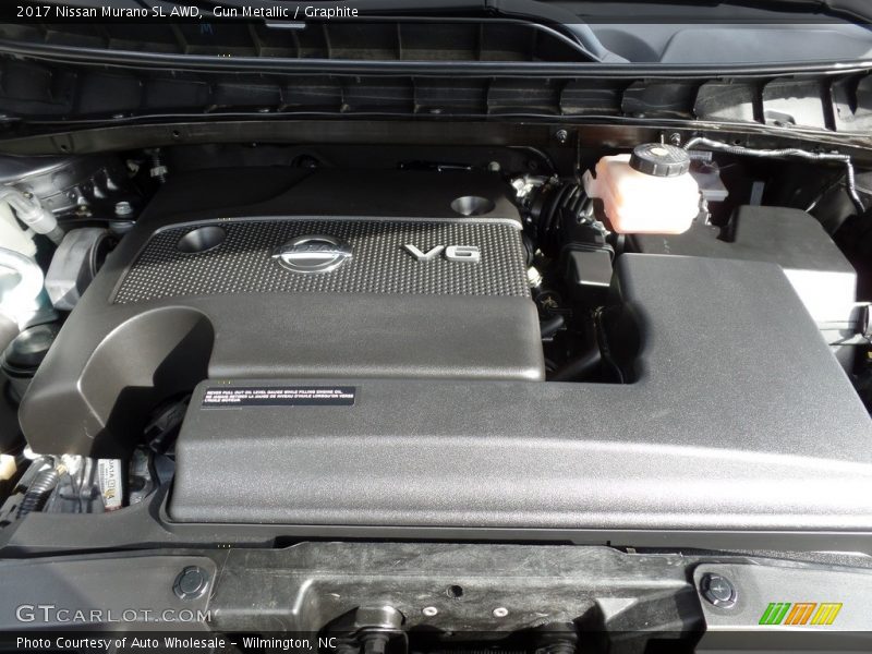 Gun Metallic / Graphite 2017 Nissan Murano SL AWD