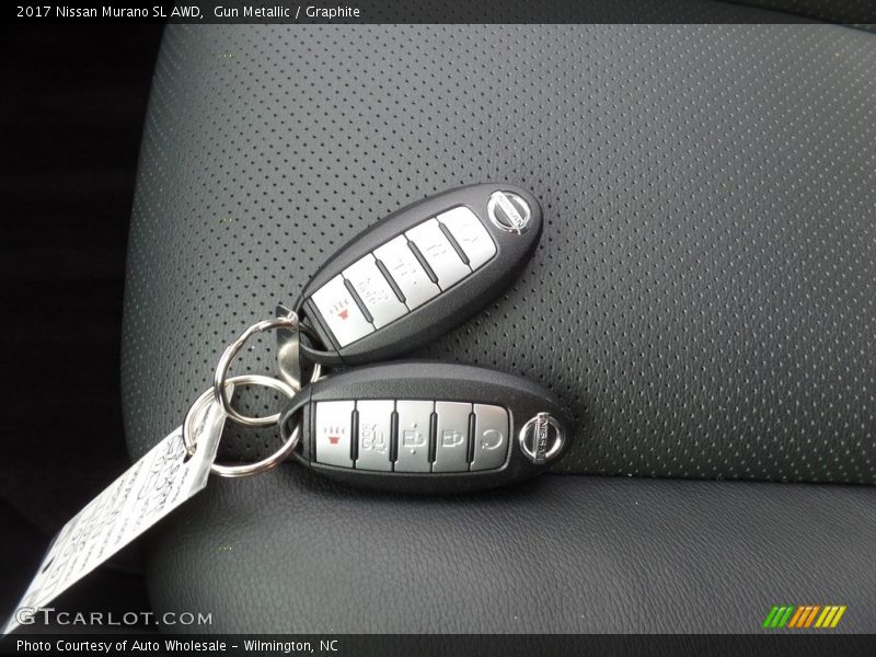 Gun Metallic / Graphite 2017 Nissan Murano SL AWD