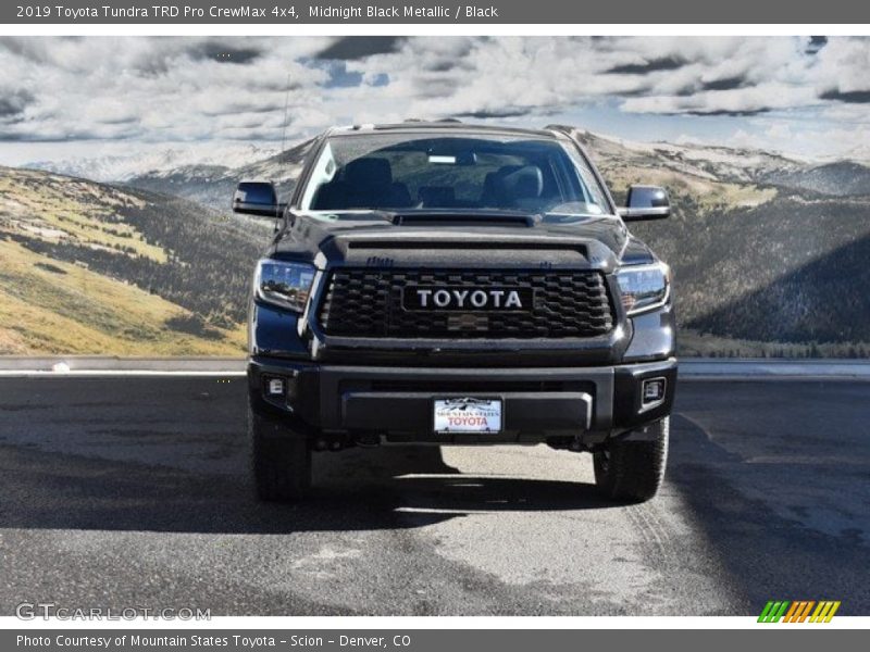 Midnight Black Metallic / Black 2019 Toyota Tundra TRD Pro CrewMax 4x4