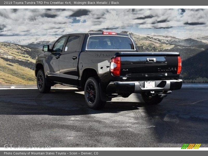 Midnight Black Metallic / Black 2019 Toyota Tundra TRD Pro CrewMax 4x4