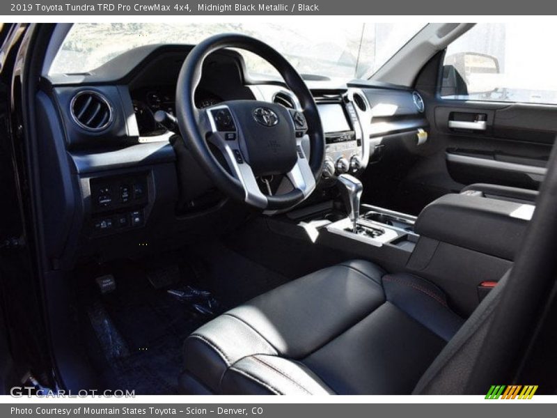 Midnight Black Metallic / Black 2019 Toyota Tundra TRD Pro CrewMax 4x4