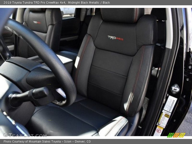 Midnight Black Metallic / Black 2019 Toyota Tundra TRD Pro CrewMax 4x4