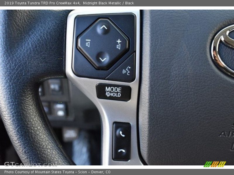 Midnight Black Metallic / Black 2019 Toyota Tundra TRD Pro CrewMax 4x4