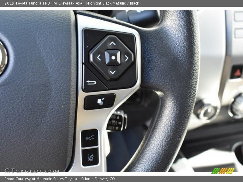 Midnight Black Metallic / Black 2019 Toyota Tundra TRD Pro CrewMax 4x4
