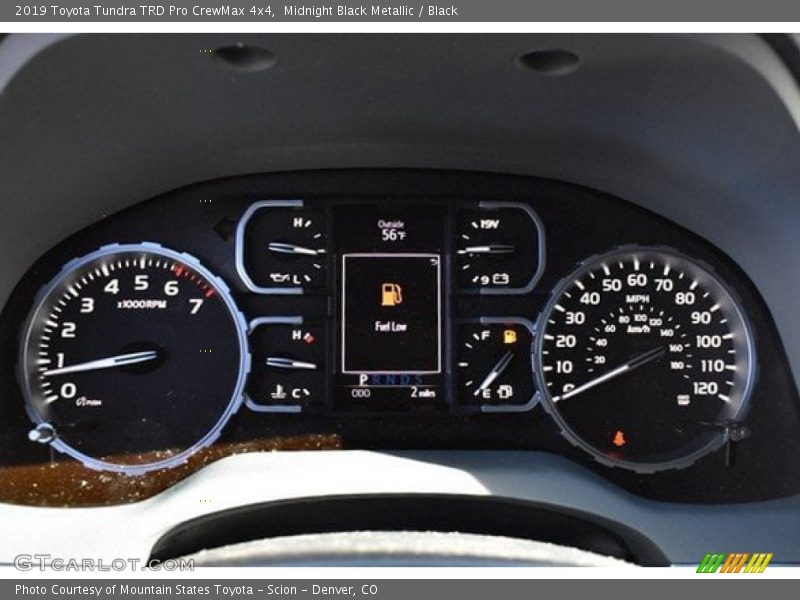Midnight Black Metallic / Black 2019 Toyota Tundra TRD Pro CrewMax 4x4