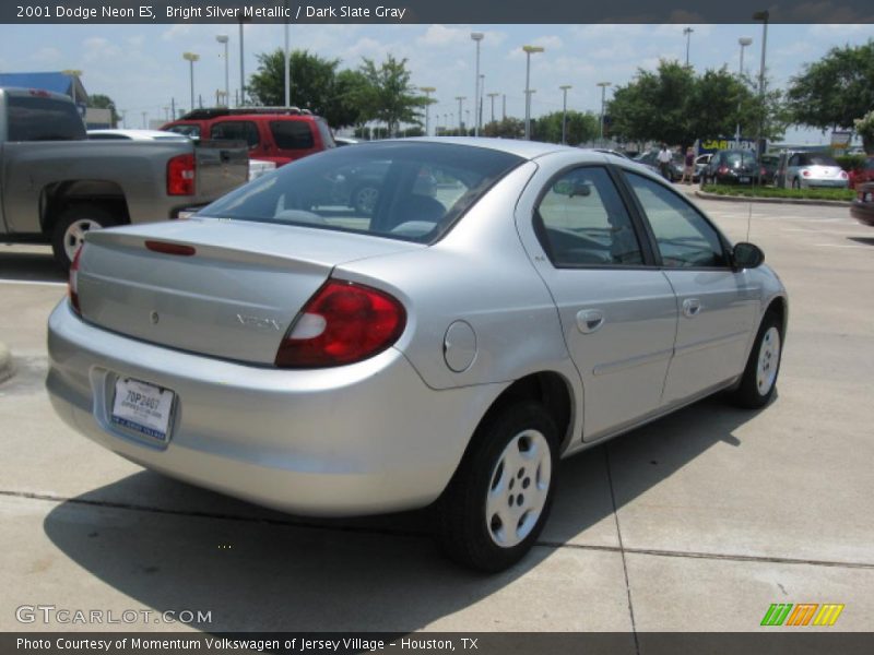 Bright Silver Metallic / Dark Slate Gray 2001 Dodge Neon ES