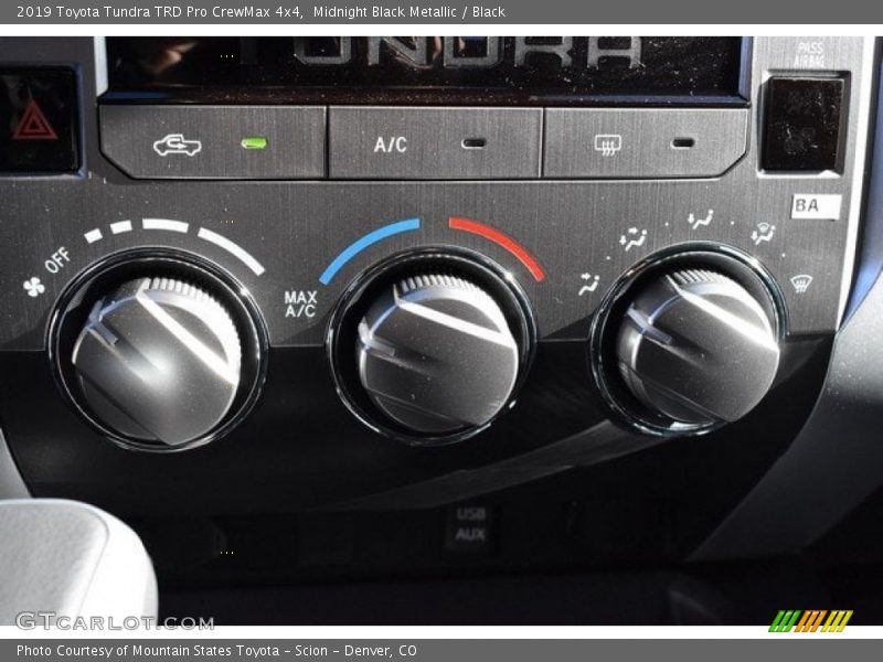 Midnight Black Metallic / Black 2019 Toyota Tundra TRD Pro CrewMax 4x4