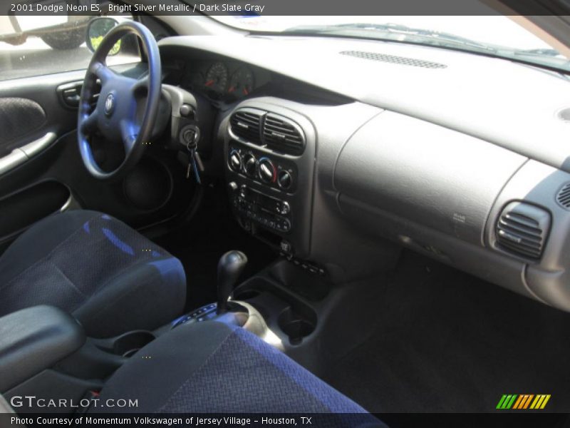 Bright Silver Metallic / Dark Slate Gray 2001 Dodge Neon ES