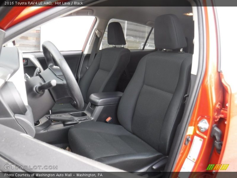 Hot Lava / Black 2016 Toyota RAV4 LE AWD