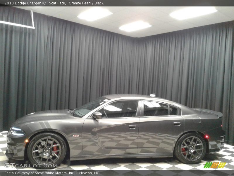 Granite Pearl / Black 2018 Dodge Charger R/T Scat Pack