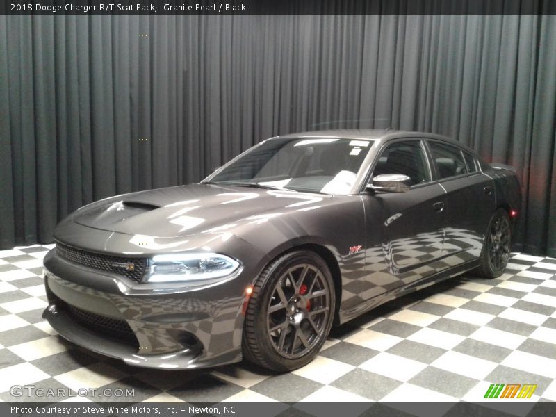 Granite Pearl / Black 2018 Dodge Charger R/T Scat Pack