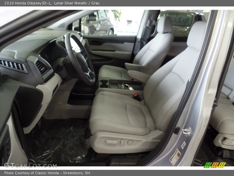Lunar Silver Metallic / Gray 2019 Honda Odyssey EX-L