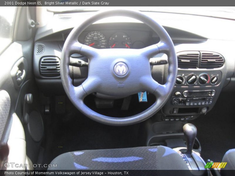Bright Silver Metallic / Dark Slate Gray 2001 Dodge Neon ES