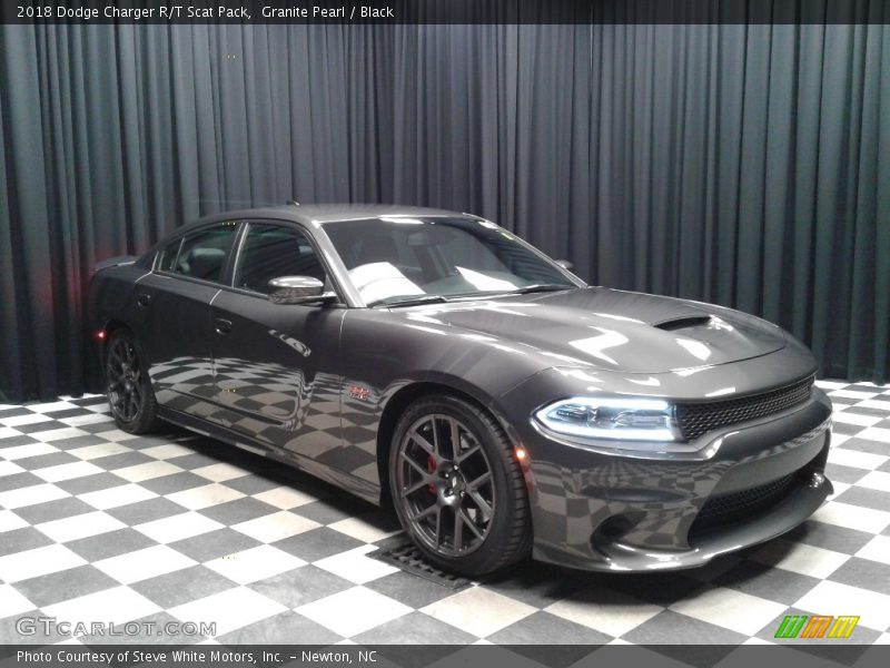 Granite Pearl / Black 2018 Dodge Charger R/T Scat Pack