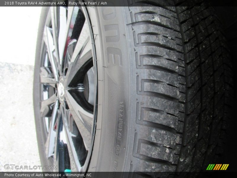 Ruby Flare Pearl / Ash 2018 Toyota RAV4 Adventure AWD