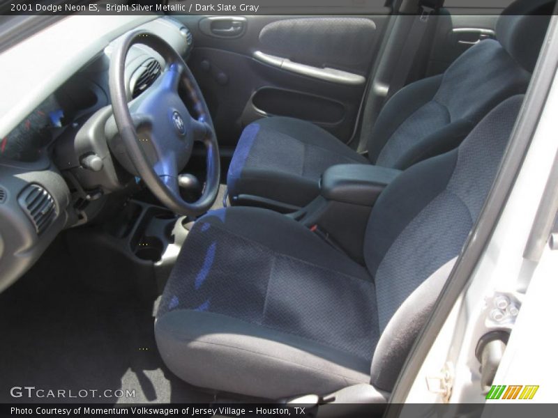 Bright Silver Metallic / Dark Slate Gray 2001 Dodge Neon ES
