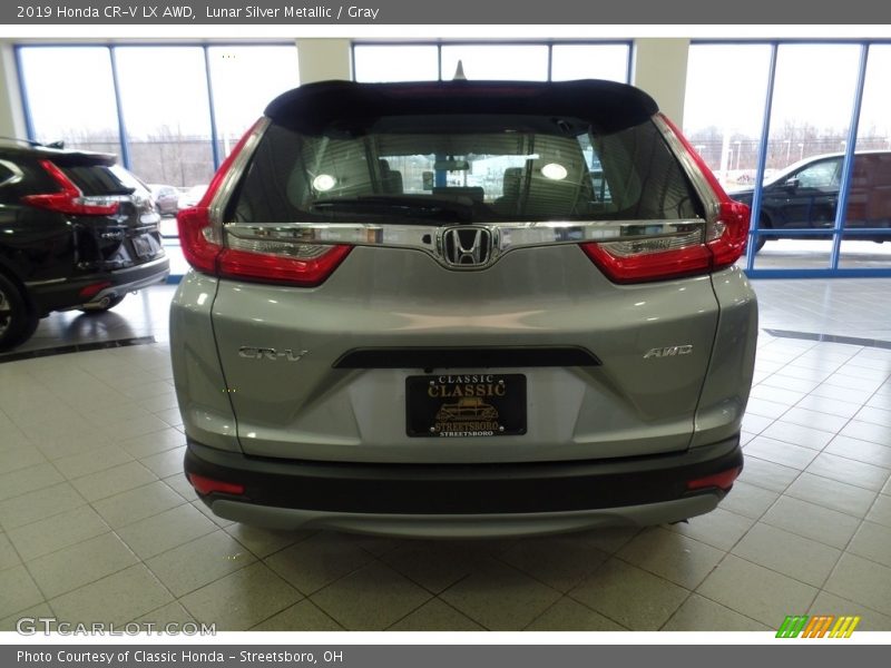 Lunar Silver Metallic / Gray 2019 Honda CR-V LX AWD