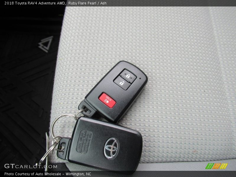 Ruby Flare Pearl / Ash 2018 Toyota RAV4 Adventure AWD