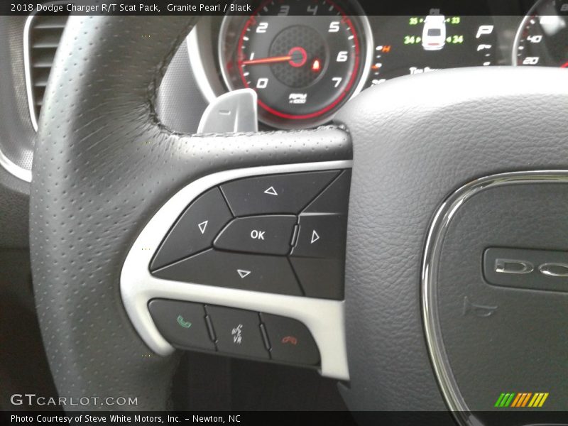 Granite Pearl / Black 2018 Dodge Charger R/T Scat Pack