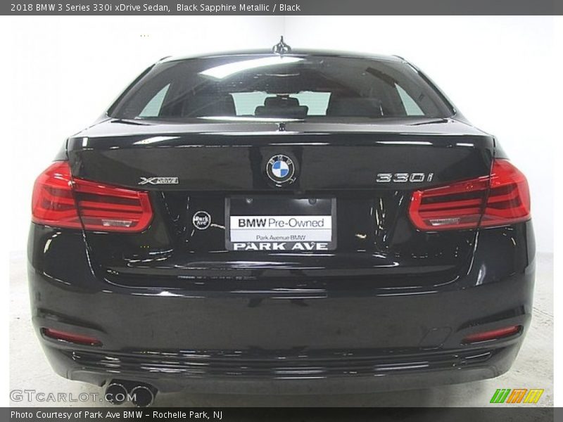 Black Sapphire Metallic / Black 2018 BMW 3 Series 330i xDrive Sedan