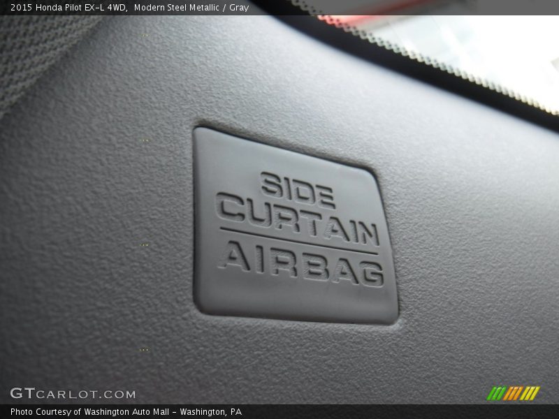 Modern Steel Metallic / Gray 2015 Honda Pilot EX-L 4WD