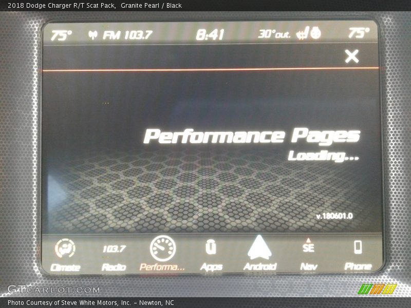 Granite Pearl / Black 2018 Dodge Charger R/T Scat Pack