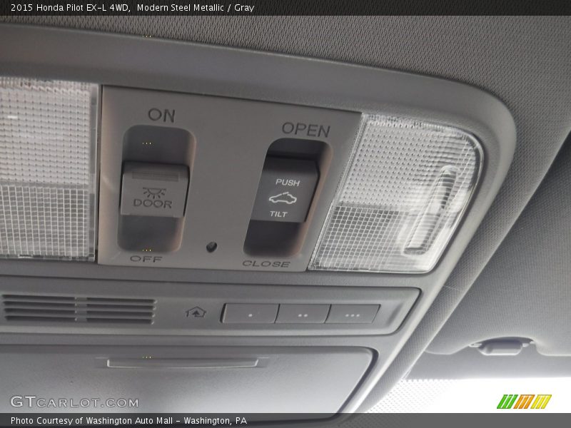 Modern Steel Metallic / Gray 2015 Honda Pilot EX-L 4WD