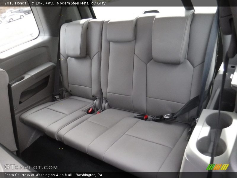 Modern Steel Metallic / Gray 2015 Honda Pilot EX-L 4WD