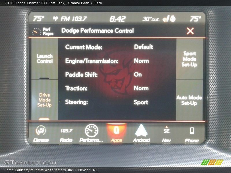 Granite Pearl / Black 2018 Dodge Charger R/T Scat Pack