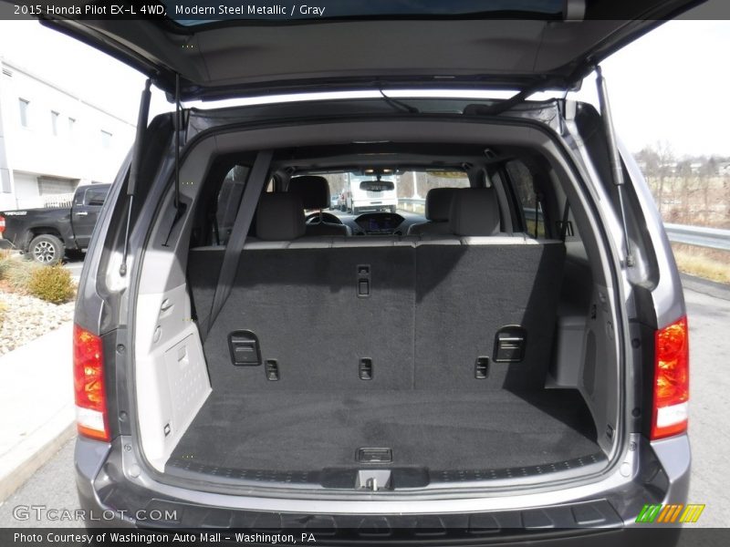 Modern Steel Metallic / Gray 2015 Honda Pilot EX-L 4WD