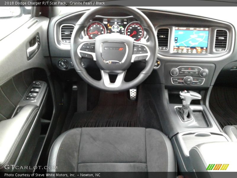 Granite Pearl / Black 2018 Dodge Charger R/T Scat Pack