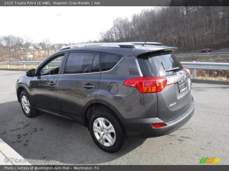 Magnetic Gray Metallic / Ash 2015 Toyota RAV4 LE AWD