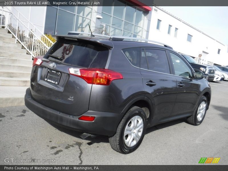 Magnetic Gray Metallic / Ash 2015 Toyota RAV4 LE AWD