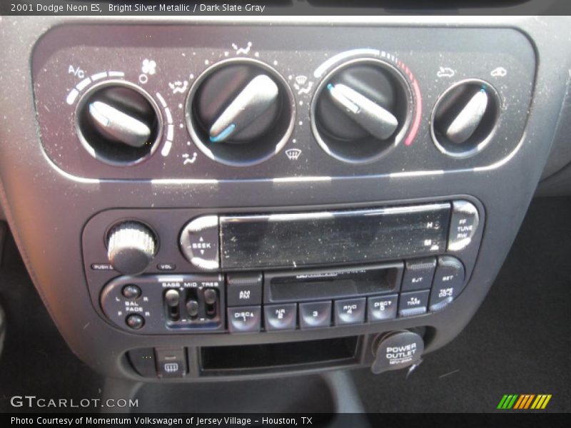 Bright Silver Metallic / Dark Slate Gray 2001 Dodge Neon ES