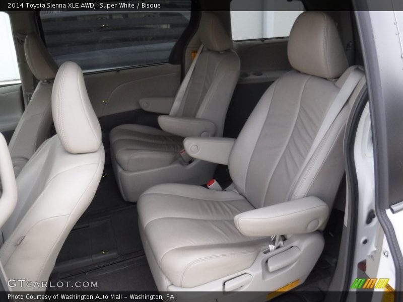 Super White / Bisque 2014 Toyota Sienna XLE AWD
