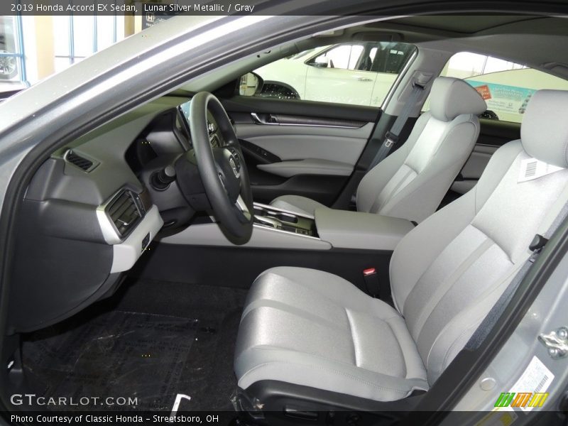 Front Seat of 2019 Accord EX Sedan