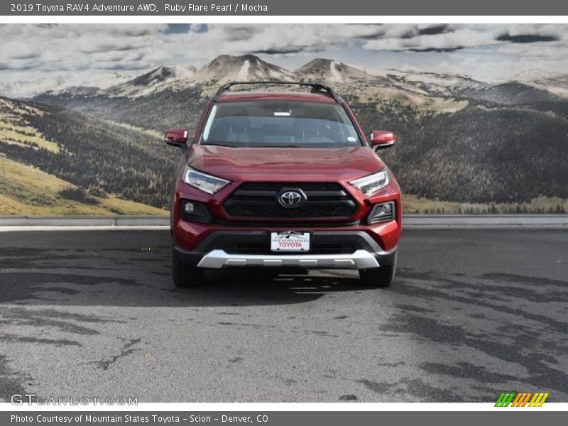 Ruby Flare Pearl / Mocha 2019 Toyota RAV4 Adventure AWD