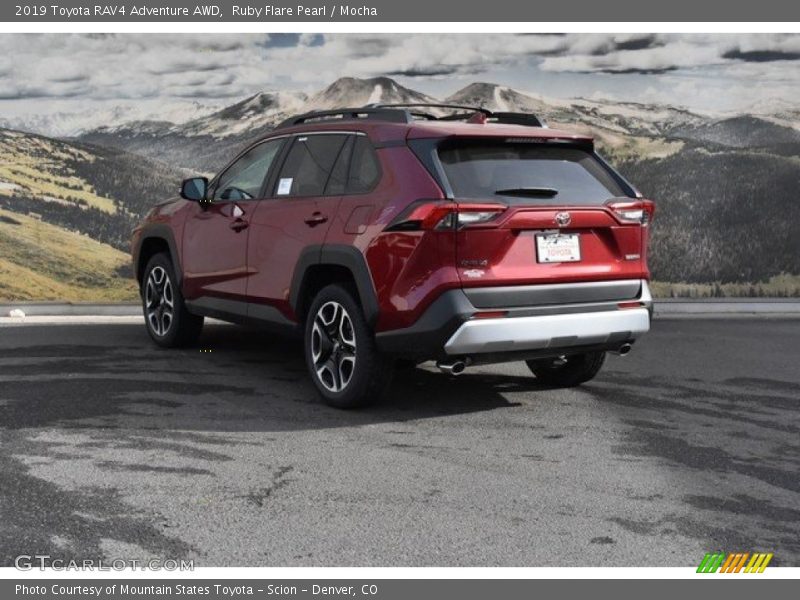 Ruby Flare Pearl / Mocha 2019 Toyota RAV4 Adventure AWD