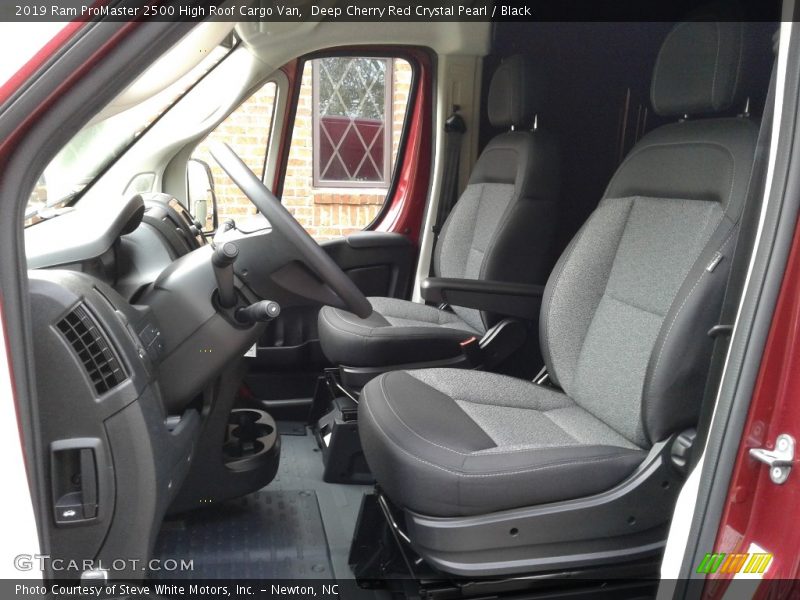  2019 ProMaster 2500 High Roof Cargo Van Black Interior