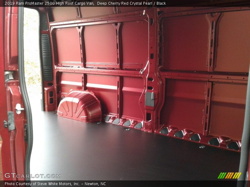 Deep Cherry Red Crystal Pearl / Black 2019 Ram ProMaster 2500 High Roof Cargo Van