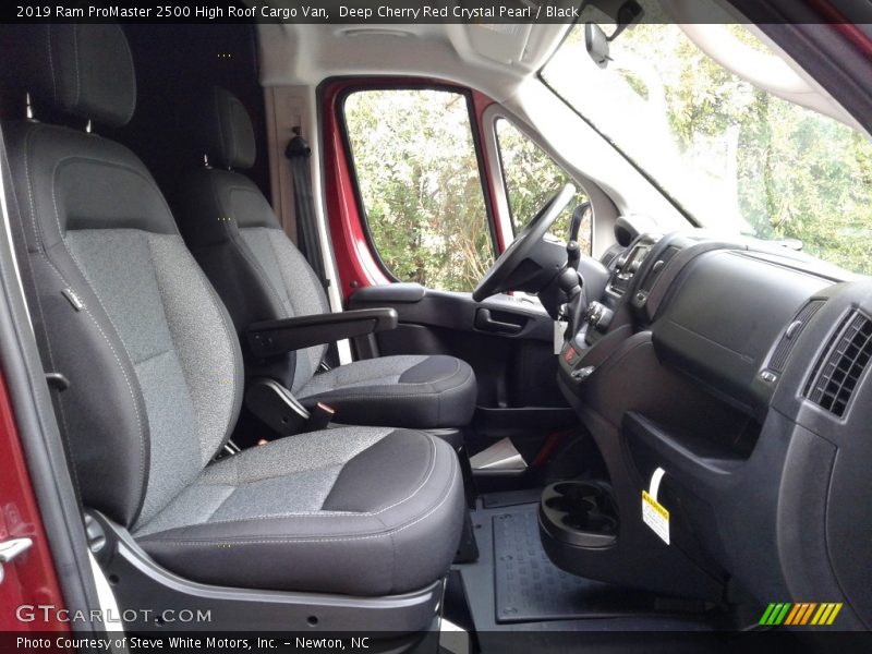 Deep Cherry Red Crystal Pearl / Black 2019 Ram ProMaster 2500 High Roof Cargo Van