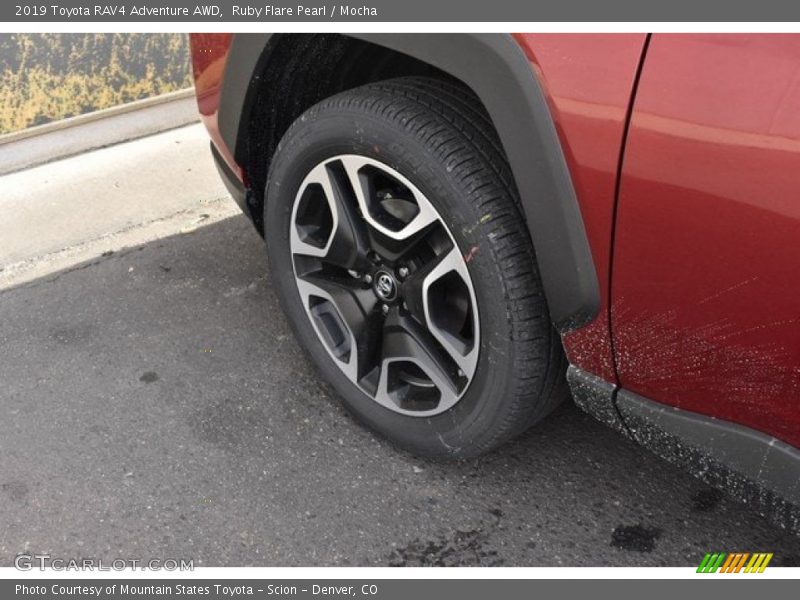 Ruby Flare Pearl / Mocha 2019 Toyota RAV4 Adventure AWD