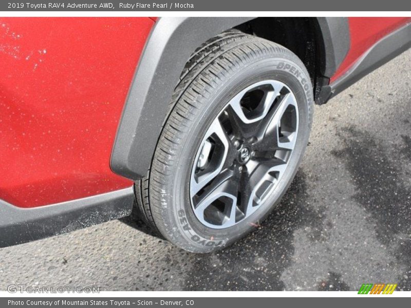Ruby Flare Pearl / Mocha 2019 Toyota RAV4 Adventure AWD