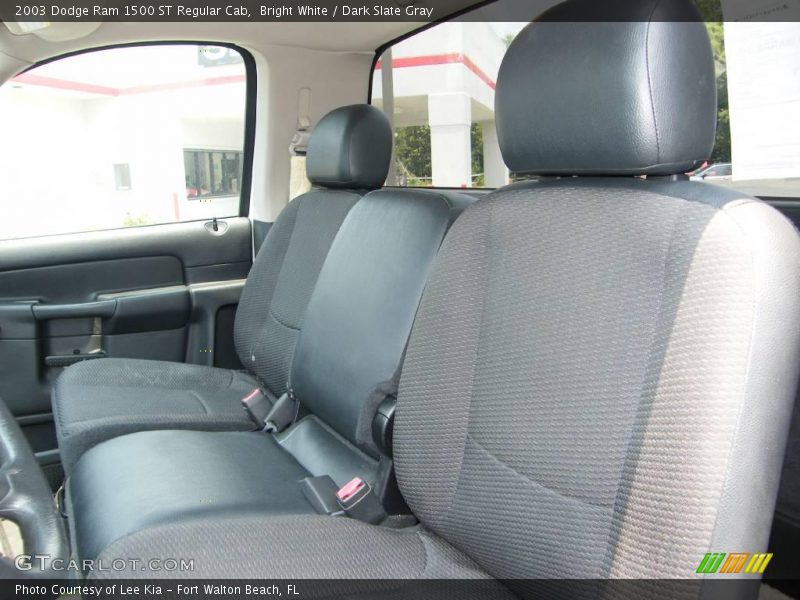 Bright White / Dark Slate Gray 2003 Dodge Ram 1500 ST Regular Cab