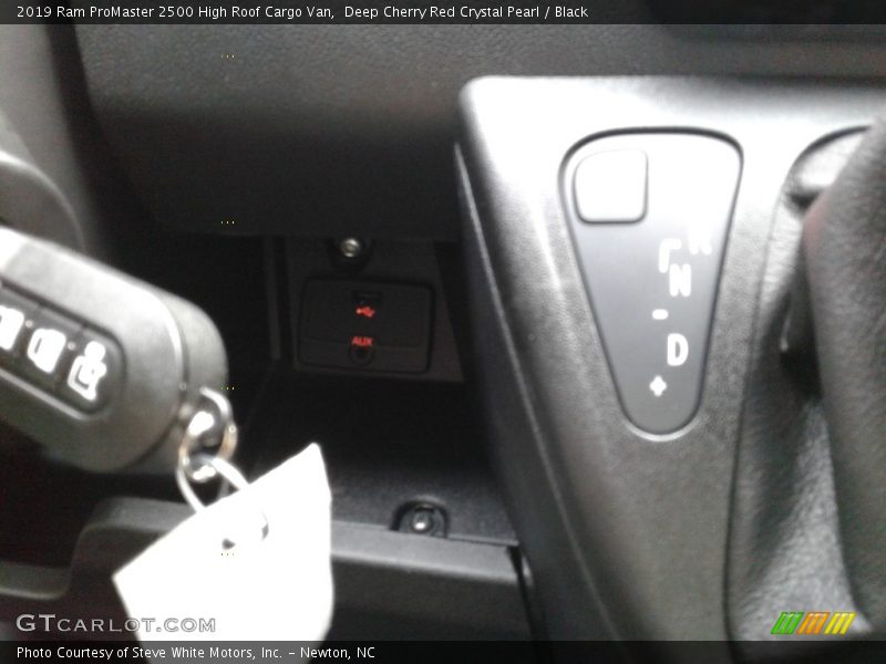 Deep Cherry Red Crystal Pearl / Black 2019 Ram ProMaster 2500 High Roof Cargo Van