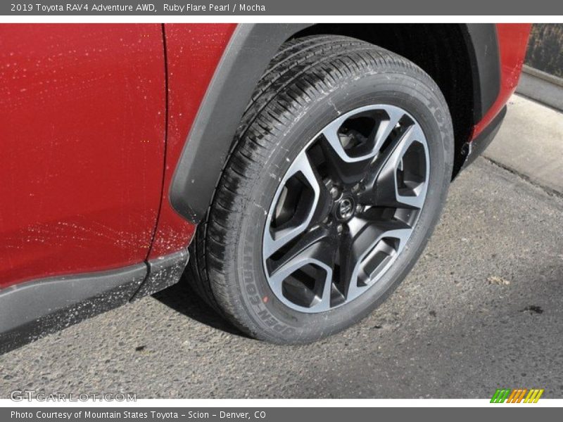 Ruby Flare Pearl / Mocha 2019 Toyota RAV4 Adventure AWD