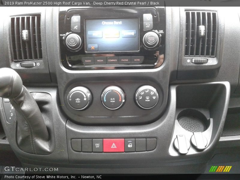 Controls of 2019 ProMaster 2500 High Roof Cargo Van