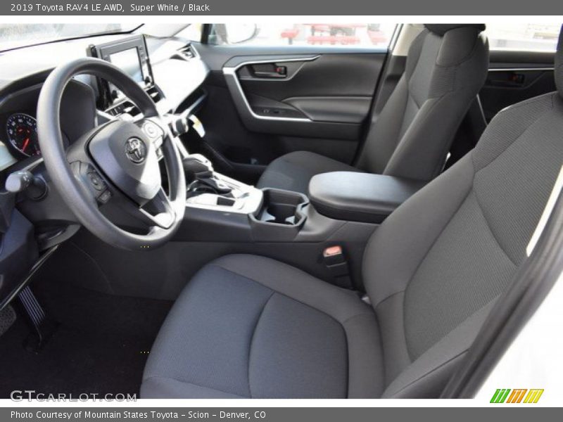 Front Seat of 2019 RAV4 LE AWD