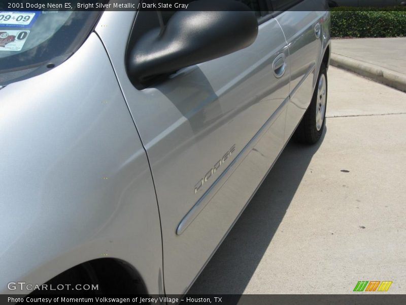 Bright Silver Metallic / Dark Slate Gray 2001 Dodge Neon ES