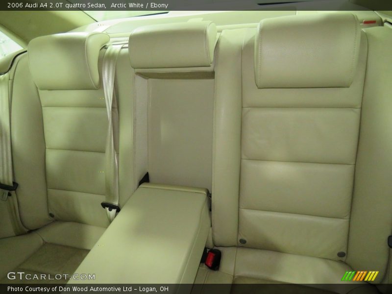 Arctic White / Ebony 2006 Audi A4 2.0T quattro Sedan